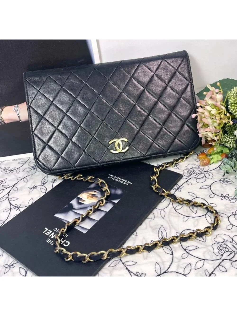 Chanel Quilted Full Flap Shoulder Bag